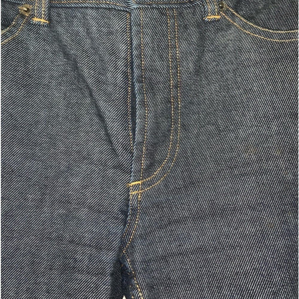 WOMENS BLUE ARMANI EXCHANGE RAW DENIM JEANS SIZE 2 WAIST 26 FALL SCHOOL - Picture 4 of 7